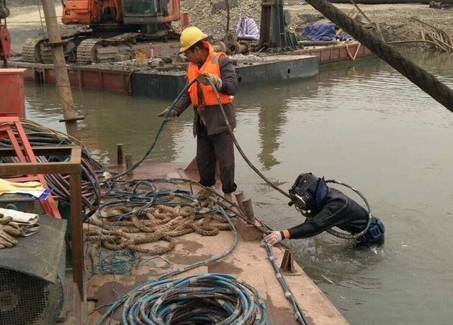 乌达潜水封堵打捞